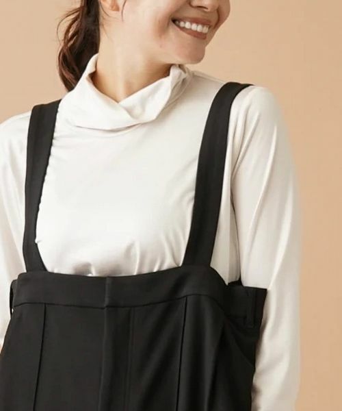 Leilian PLUS HOUSE / レリアンプラスハウス その他パンツ | サロペットワイドパンツ【NEMIKA】 | 詳細12