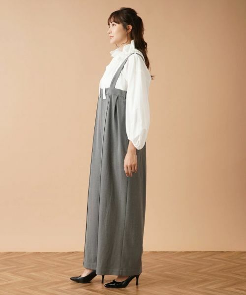 Leilian PLUS HOUSE / レリアンプラスハウス その他パンツ | サロペットワイドパンツ【NEMIKA】 | 詳細2