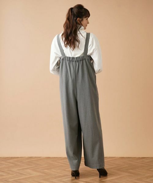 Leilian PLUS HOUSE / レリアンプラスハウス その他パンツ | サロペットワイドパンツ【NEMIKA】 | 詳細3