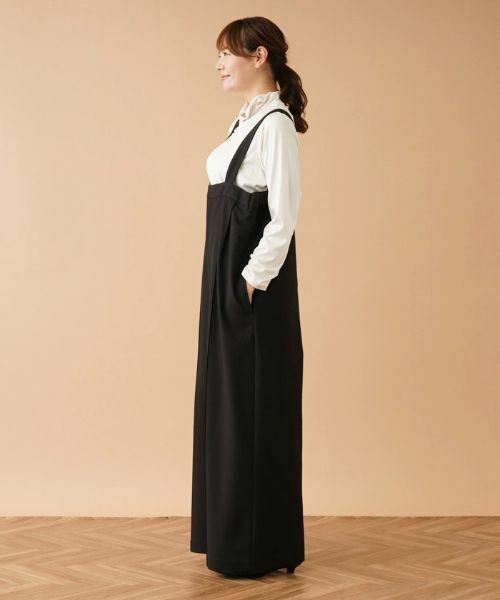 Leilian PLUS HOUSE / レリアンプラスハウス その他パンツ | サロペットワイドパンツ【NEMIKA】 | 詳細5