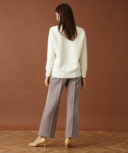 Leilian PLUS HOUSE / レリアンプラスハウス ニット・セーター | クルーネックニットプルオーバー【ROCHAS Premiere】 | 詳細13