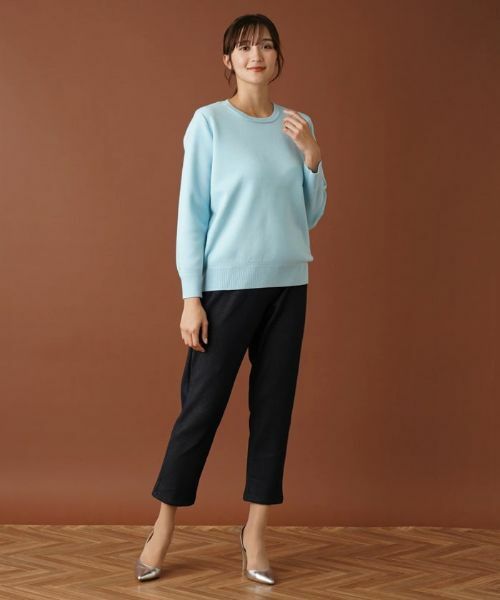 Leilian PLUS HOUSE / レリアンプラスハウス ニット・セーター | クルーネックニットプルオーバー【ROCHAS Premiere】 | 詳細17
