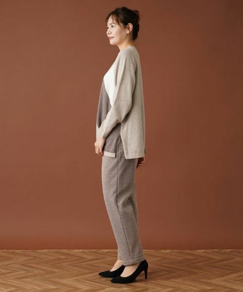 Leilian PLUS HOUSE / レリアンプラスハウス その他パンツ | 【店舗人気】ジャージーテーパードパンツ | 詳細10