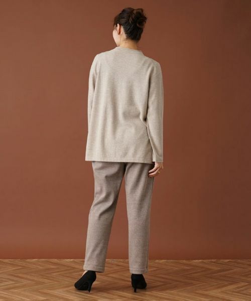 Leilian PLUS HOUSE / レリアンプラスハウス その他パンツ | 【店舗人気】ジャージーテーパードパンツ | 詳細11