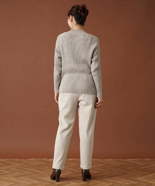 Leilian PLUS HOUSE / レリアンプラスハウス その他パンツ | 【店舗人気】ジャージーテーパードパンツ | 詳細3