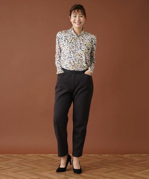 Leilian PLUS HOUSE / レリアンプラスハウス その他パンツ | 【店舗人気】ジャージーテーパードパンツ | 詳細5