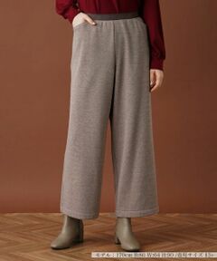 Leilian PLUS HOUSE / レリアンプラスハウス その他パンツ | セミワイドウエストゴムパンツ