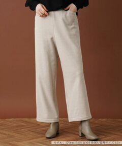 Leilian PLUS HOUSE / レリアンプラスハウス その他パンツ | セミワイドウエストゴムパンツ