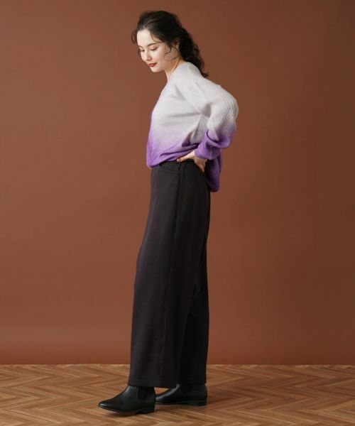 Leilian PLUS HOUSE / レリアンプラスハウス その他パンツ | セミワイドウエストゴムパンツ | 詳細12