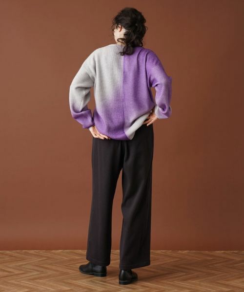 Leilian PLUS HOUSE / レリアンプラスハウス その他パンツ | セミワイドウエストゴムパンツ | 詳細13