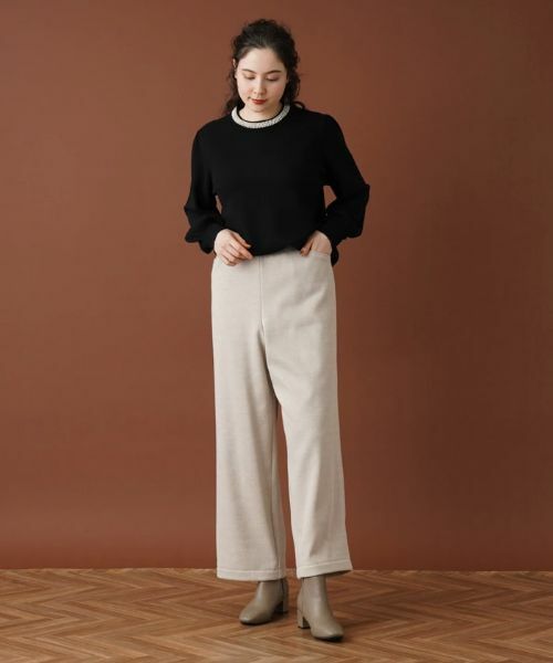 Leilian PLUS HOUSE / レリアンプラスハウス その他パンツ | セミワイドウエストゴムパンツ | 詳細14