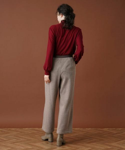 Leilian PLUS HOUSE / レリアンプラスハウス その他パンツ | セミワイドウエストゴムパンツ | 詳細3