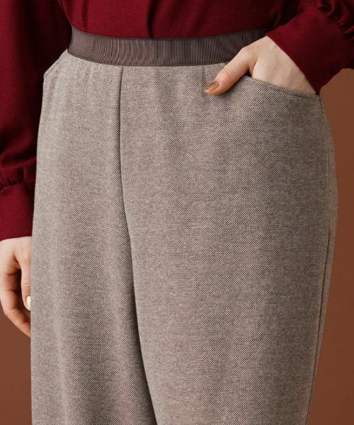Leilian PLUS HOUSE / レリアンプラスハウス その他パンツ | セミワイドウエストゴムパンツ | 詳細7