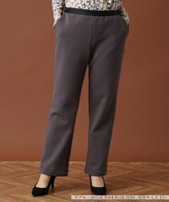 Leilian PLUS HOUSE / レリアンプラスハウス その他パンツ | ウエストゴムストレートパンツ