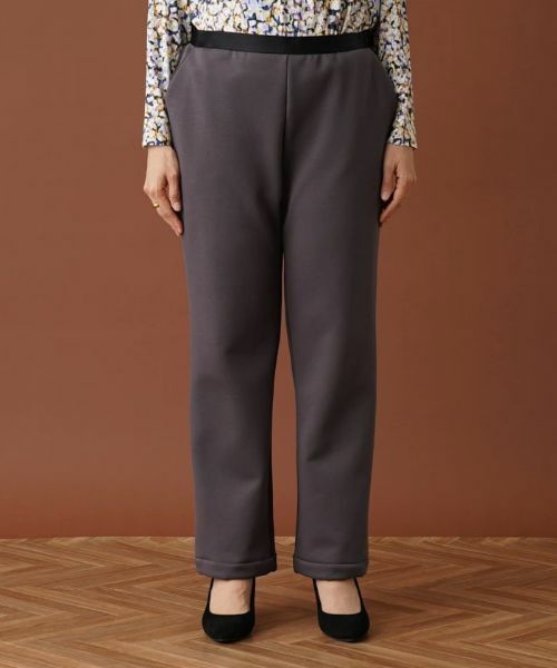 Leilian PLUS HOUSE / レリアンプラスハウス その他パンツ | ウエストゴムストレートパンツ | 詳細4