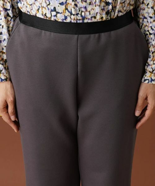 Leilian PLUS HOUSE / レリアンプラスハウス その他パンツ | ウエストゴムストレートパンツ | 詳細7