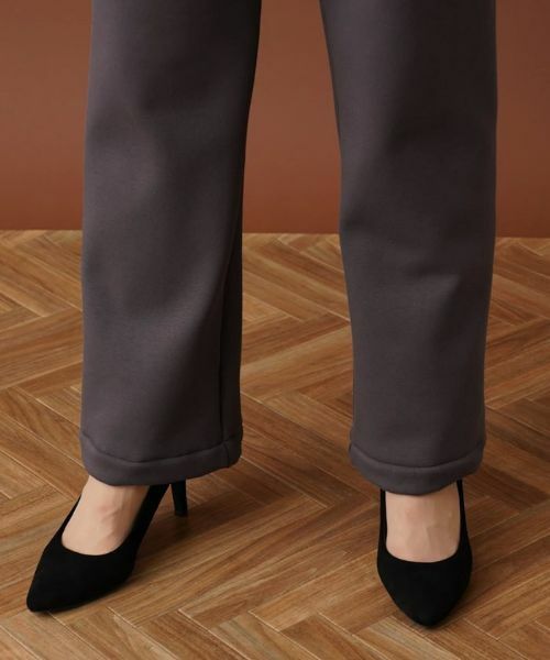 Leilian PLUS HOUSE / レリアンプラスハウス その他パンツ | ウエストゴムストレートパンツ | 詳細9