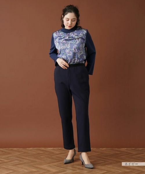 Leilian PLUS HOUSE / レリアンプラスハウス その他パンツ | 【店舗人気】裏起毛イージーパンツ | 詳細5