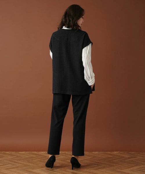 Leilian PLUS HOUSE / レリアンプラスハウス シャツ・ブラウス | ベストレイヤード風トップス【プラス企画】 | 詳細15