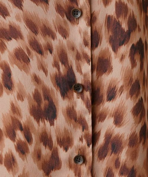 Leilian PLUS HOUSE / レリアンプラスハウス シャツ・ブラウス | レオパード柄ボウタイブラウス | 詳細14