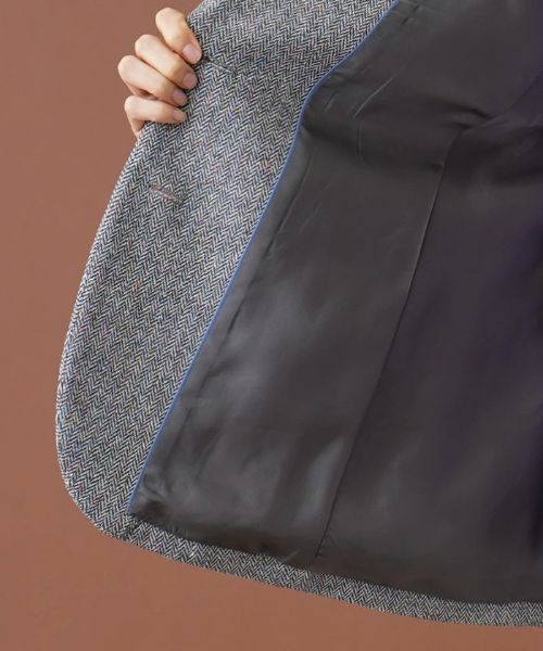 Leilian PLUS HOUSE / レリアンプラスハウス テーラードジャケット | へリンボーンテーラードジャケット | 詳細12