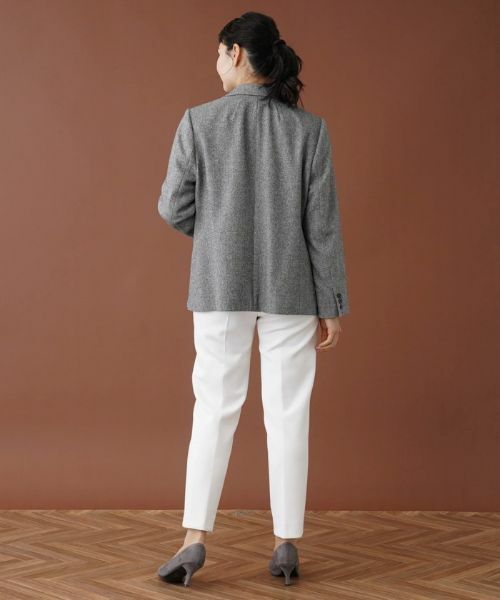 Leilian PLUS HOUSE / レリアンプラスハウス テーラードジャケット | へリンボーンテーラードジャケット | 詳細3