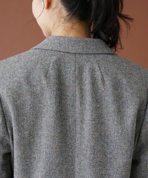 Leilian PLUS HOUSE / レリアンプラスハウス テーラードジャケット | へリンボーンテーラードジャケット | 詳細9