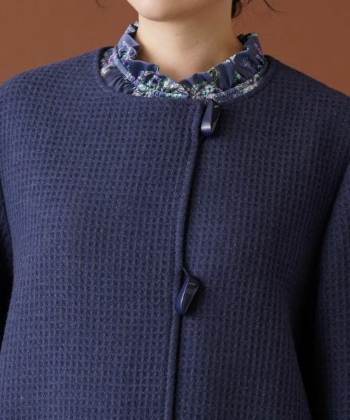 Leilian PLUS HOUSE / レリアンプラスハウス その他アウター | 【店舗人気】ノーカラーコート | 詳細11