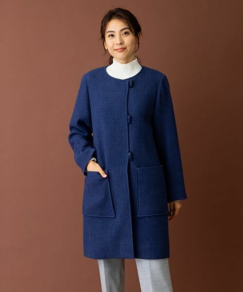 Leilian PLUS HOUSE / レリアンプラスハウス その他アウター | 【店舗人気】ノーカラーコート | 詳細18