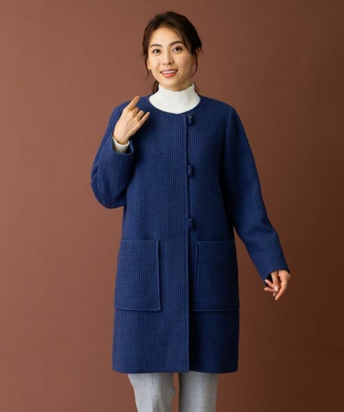 Leilian PLUS HOUSE / レリアンプラスハウス その他アウター | 【店舗人気】ノーカラーコート | 詳細20