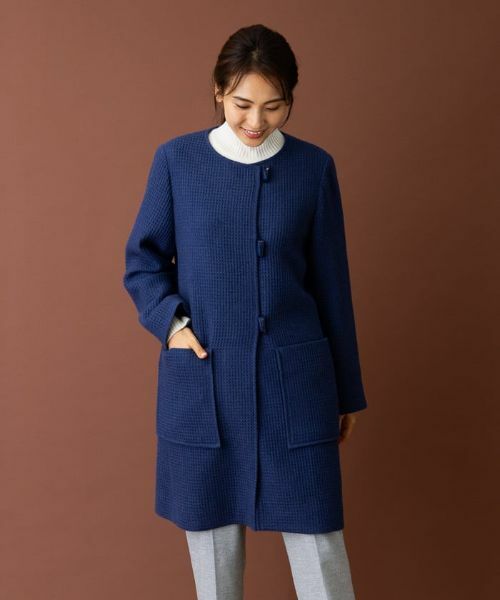 Leilian PLUS HOUSE / レリアンプラスハウス その他アウター | 【店舗人気】ノーカラーコート | 詳細23