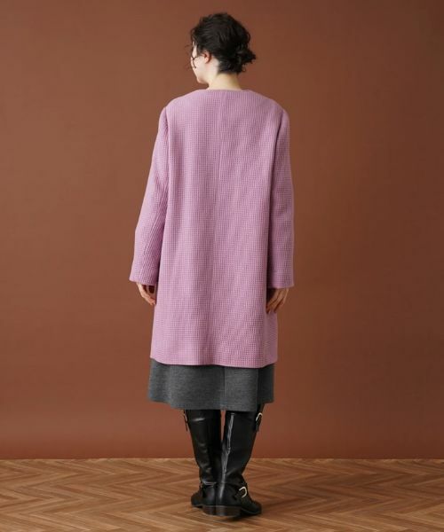 Leilian PLUS HOUSE / レリアンプラスハウス その他アウター | 【店舗人気】ノーカラーコート | 詳細3