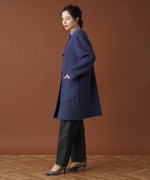 Leilian PLUS HOUSE / レリアンプラスハウス その他アウター | 【店舗人気】ノーカラーコート | 詳細6