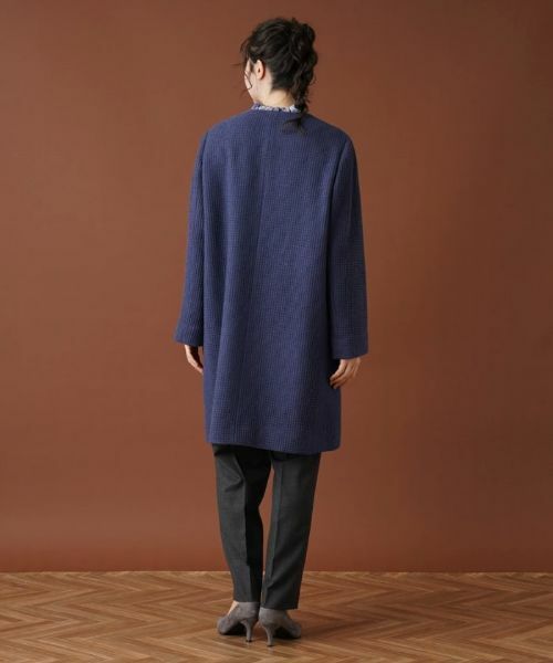 Leilian PLUS HOUSE / レリアンプラスハウス その他アウター | 【店舗人気】ノーカラーコート | 詳細7