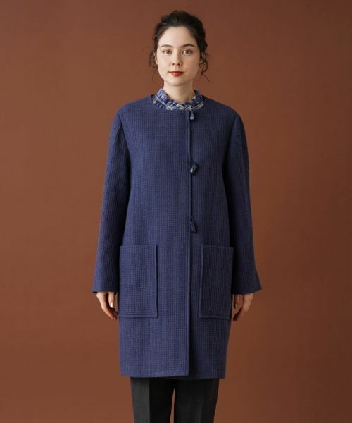 Leilian PLUS HOUSE / レリアンプラスハウス その他アウター | 【店舗人気】ノーカラーコート | 詳細8