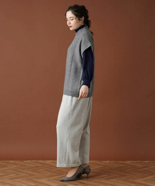 Leilian PLUS HOUSE / レリアンプラスハウス テーラードジャケット | ハイネックニットベスト【MUSE BY ROCHAS Premiere】 | 詳細13