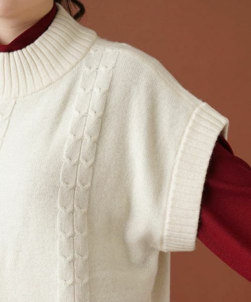 Leilian PLUS HOUSE / レリアンプラスハウス テーラードジャケット | ハイネックニットベスト【MUSE BY ROCHAS Premiere】 | 詳細9