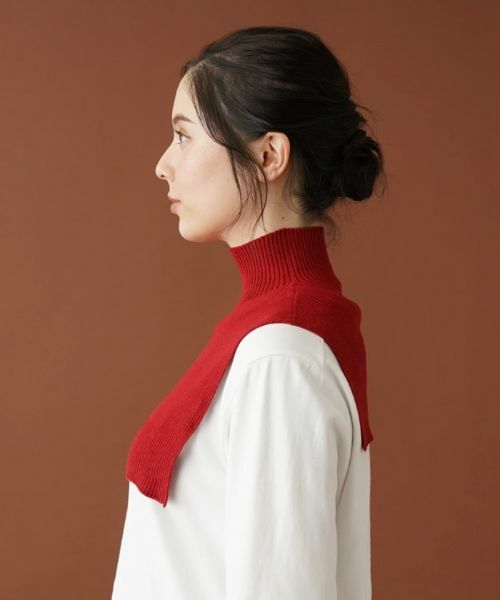 Leilian PLUS HOUSE / レリアンプラスハウス その他小物 | 【つけ衿タイプ】リブニットハイネック | 詳細6