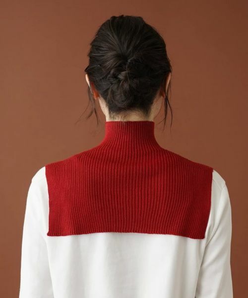 Leilian PLUS HOUSE / レリアンプラスハウス その他小物 | 【つけ衿タイプ】リブニットハイネック | 詳細7