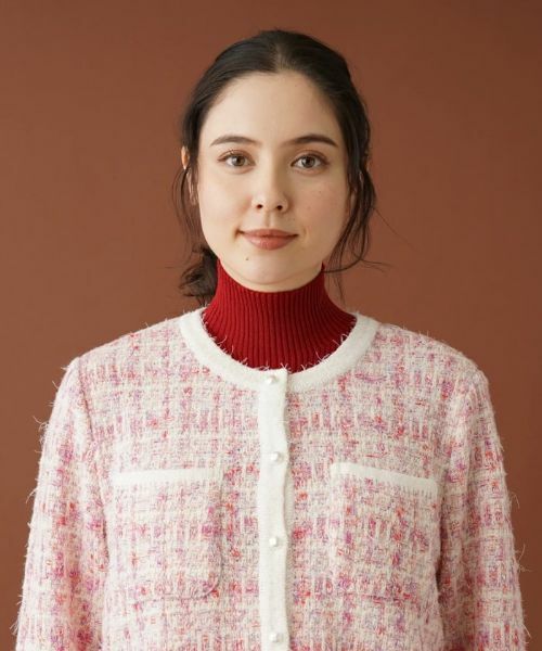 Leilian PLUS HOUSE / レリアンプラスハウス その他小物 | 【つけ衿タイプ】リブニットハイネック | 詳細8