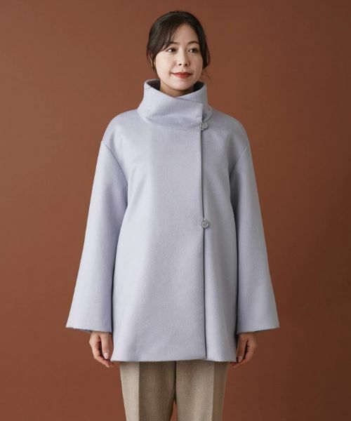 Leilian PLUS HOUSE / レリアンプラスハウス その他アウター | カシミヤスタンドカラーコート | 詳細10