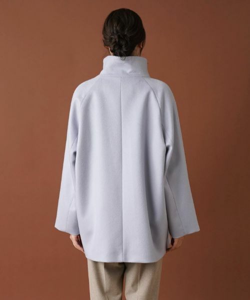 Leilian PLUS HOUSE / レリアンプラスハウス その他アウター | カシミヤスタンドカラーコート | 詳細12