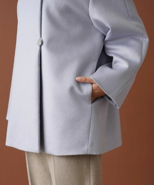 Leilian PLUS HOUSE / レリアンプラスハウス その他アウター | カシミヤスタンドカラーコート | 詳細15
