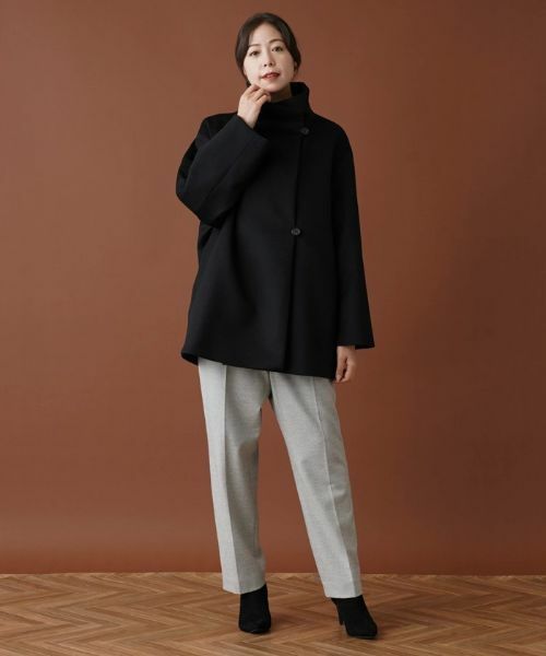 Leilian PLUS HOUSE / レリアンプラスハウス その他アウター | カシミヤスタンドカラーコート | 詳細4