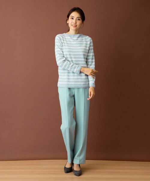 Leilian PLUS HOUSE / レリアンプラスハウス その他パンツ | センタープレスパンツ【Leilian WHITE LABEL】 | 詳細15