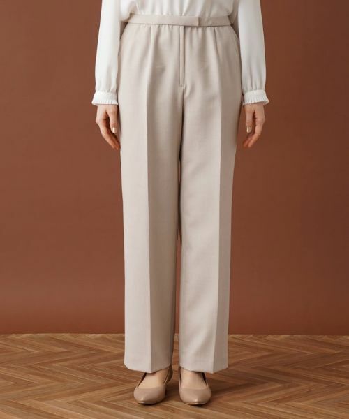 Leilian PLUS HOUSE / レリアンプラスハウス その他パンツ | センタープレスパンツ【Leilian WHITE LABEL】 | 詳細4
