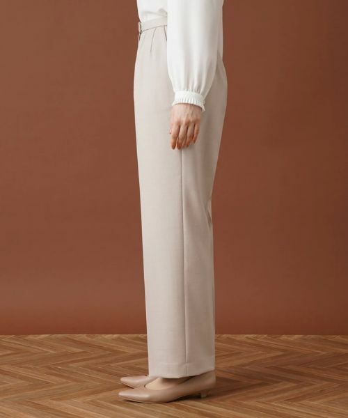 Leilian PLUS HOUSE / レリアンプラスハウス その他パンツ | センタープレスパンツ【Leilian WHITE LABEL】 | 詳細5