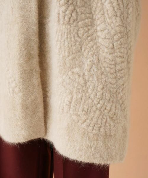 Leilian PLUS HOUSE / レリアンプラスハウス テーラードジャケット | スタンドカラーニットジャケット | 詳細13