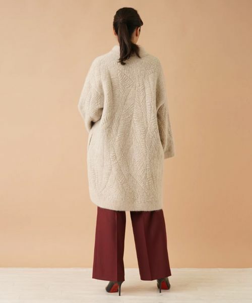 Leilian PLUS HOUSE / レリアンプラスハウス テーラードジャケット | スタンドカラーニットジャケット | 詳細6