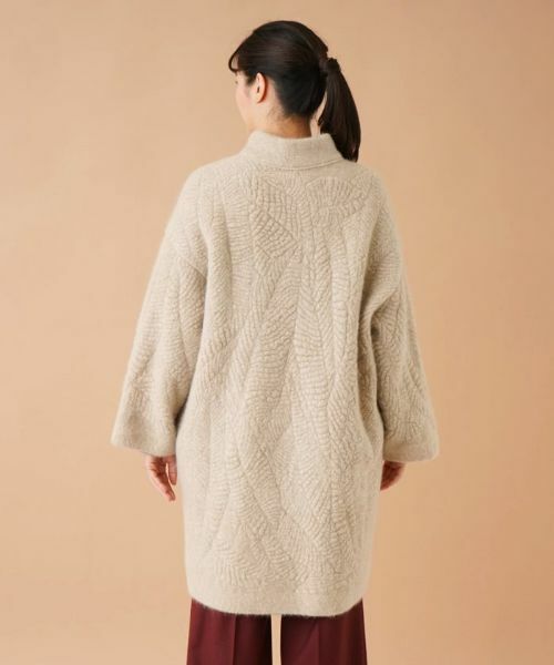 Leilian PLUS HOUSE / レリアンプラスハウス テーラードジャケット | スタンドカラーニットジャケット | 詳細9